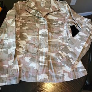Kensie Camo Utility Jacket